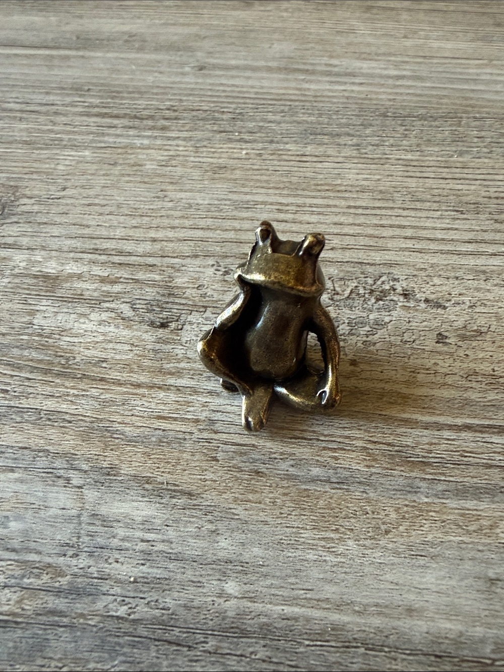 ❤️ free with purchase❤️Bronze Frog mini Figurine Decorative Accent